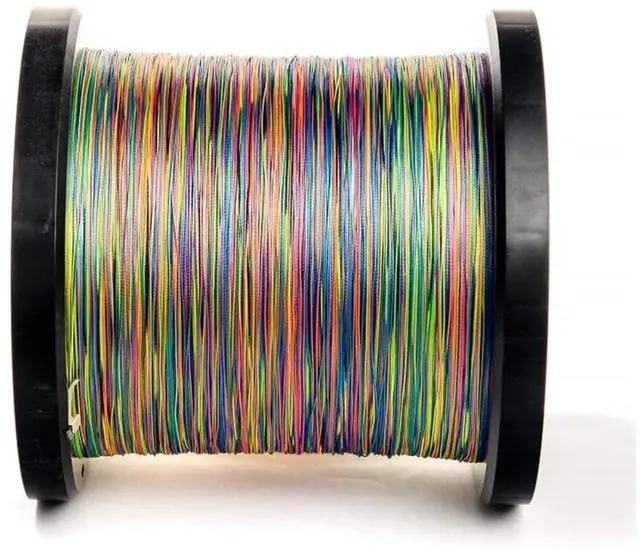Main image of Fly Line Backing - Multi Color Gel Spun - Smooth Braid for Fly Reels - 65LB Strength and 30LB Diameter - 100YD, 200YD, 300YD