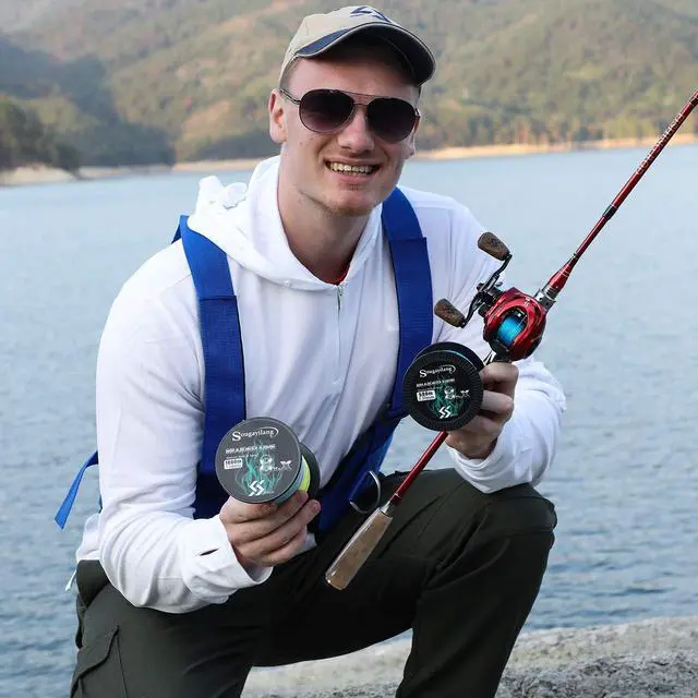Alt view image 7 of 7 - Baitcasting Reels, 8:1 Gear Ratio Fishing Reel with Magnetic Braking System Casting Reel, 9 + 1 Ball Bearings Super Smooth Anti-Corrosion Baitcaster Reel