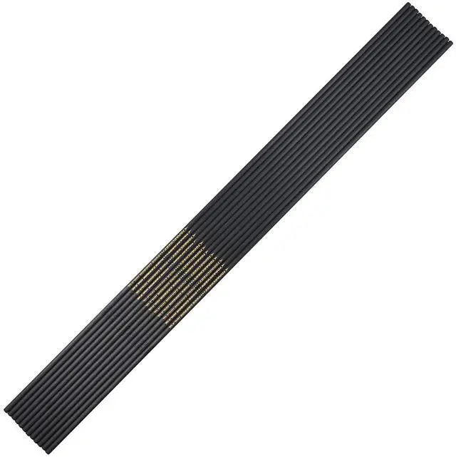 Main image of Arrow Shafts Pure Carbon Shafts 33 Inch Arrow Tube Spine 300 350 400 500 600 for DIY Hunting Arrows Recurve Bow Compound Bow 12Pcs