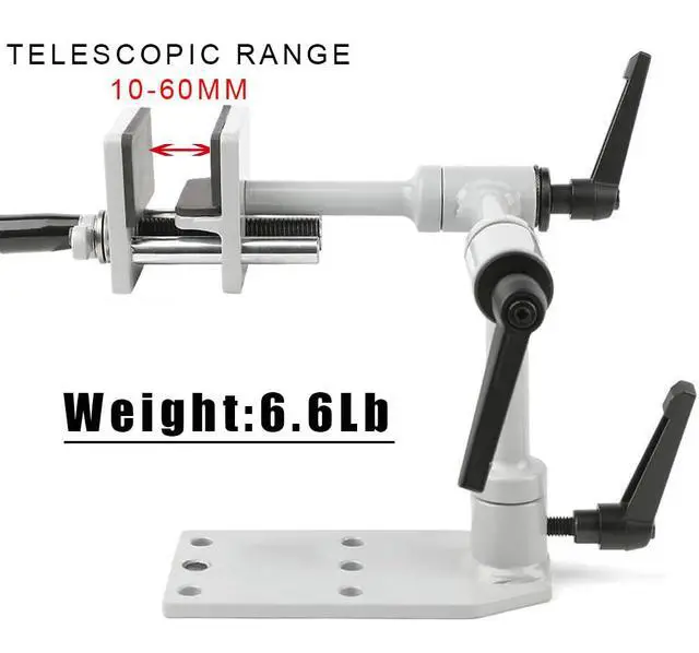 Alt view image 2 of 6 - Bow Vise for Compound Bows - Bow Vice 360° Universal Adjustment Cross Bow Making Tool Compound Bow Press Recurve Bow Level Kit Archery Building Accessories for Arrow Rest