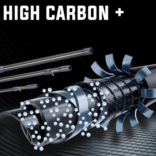 Alt view image 4 of 7 - 5/6 Weight 9ft Fly Rod, 4-Piece Graphite Rod, Die Cast Aluminum Reel, Carrying Case, Fly Box & Fishing Flies Combo Starter Kit