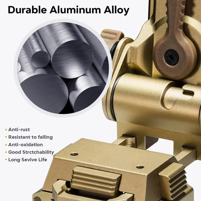 Alt view image 2 of 7 - NVG Mount for PVS14/15/18 G24 Night Vision Goggles Adjustable L4 G24 Metal NVG Helmet Mount PVS 31 CNC Dovetail NVG Mount
