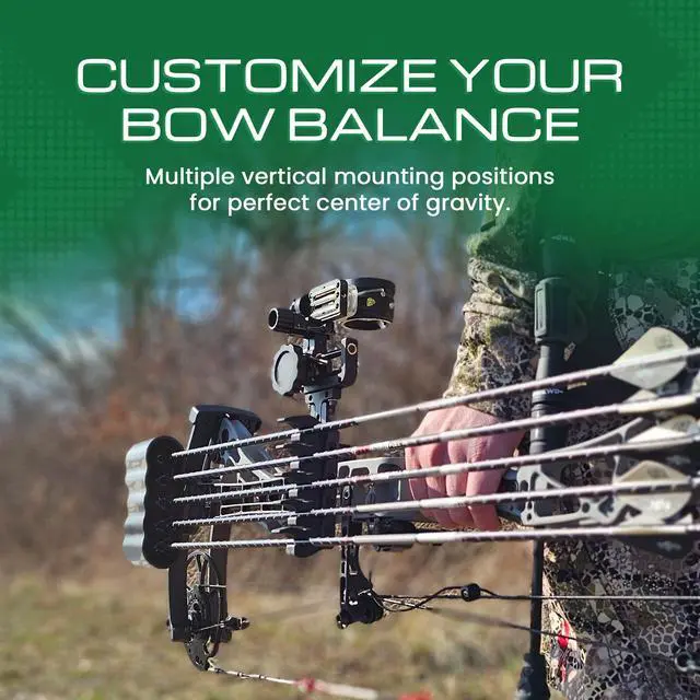 Alt view image 3 of 7 - Compound Bow Quiver - 5 Arrow Archery Quiver for Compound Bow, Universal Arrow Holder for Aluminum or Carbon Arrows - with Broadhead Capture System
