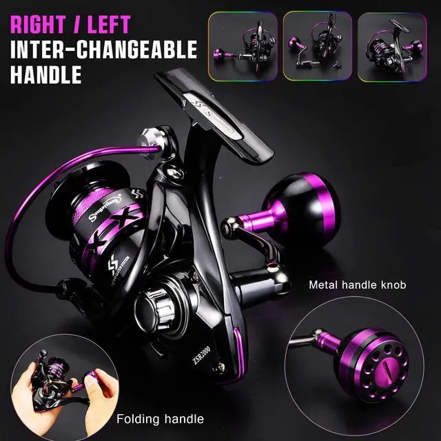 Alt view image 3 of 7 - Fishing Rod and Reel Combo, Medium Fishing Pole with Baitcasting Reel Combo, 2-Piece Fishing Combo