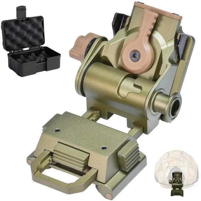 Main image of NVG Mount for PVS14/15/18 G24 Night Vision Goggles Adjustable L4 G24 Metal NVG Helmet Mount PVS 31 CNC Dovetail NVG Mount