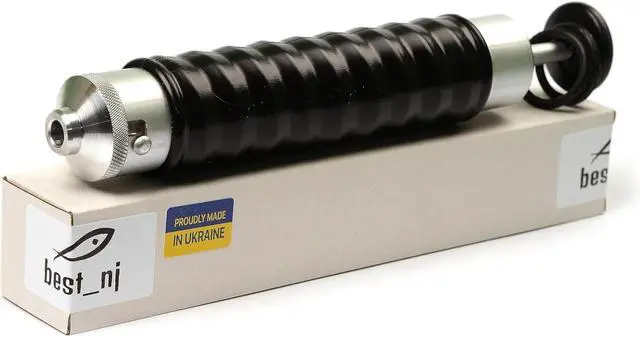 Main image of 120 ml Aluminum Injector for Soft Plastic Plastisol Fishing Lure Molds Locking Nozzle