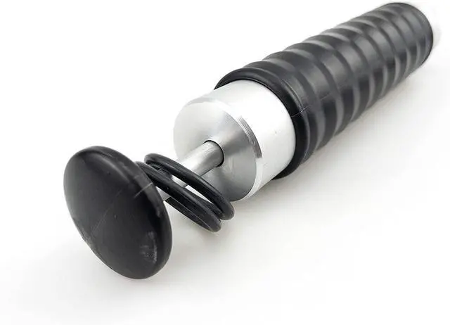 Alt view image 4 of 7 - 120 ml Aluminum Injector for Soft Plastic Plastisol Fishing Lure Molds Locking Nozzle