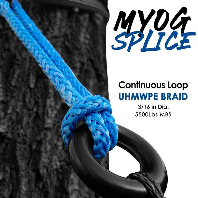 Alt view image 4 of 7 - 100% UHMWPE Braided Cord 7/64~3/16"(Dia.) Heavy Duty Abrasion Resist. Low Stretch Utility Cord for Kites Surfing Whoopie Rigging Spearfishing Kayak Survival Repair, 1600~5500Lbs Spool