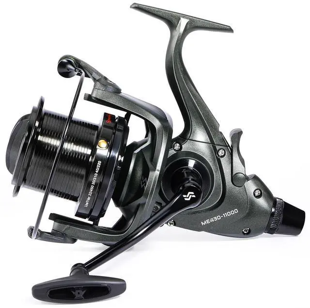 Main image of Saltwater Spinning Reels 10000 Series Carp Fishing Reels, CNC Aluminum Spool Fishing Reels for Saltwater Freshwater