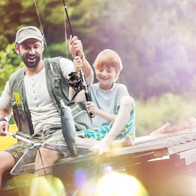 Alt view image 6 of 7 - Fishing Pole Kit, Carbon Fiber Telescopic Fishing Rod and Reel Combo with Spinning Reel, Line, Bionic Bait, Hooks and Carrier Bag, Fishing Gear Set for Beginner Adults