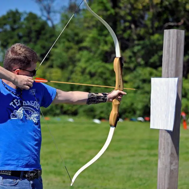 Alt view image 6 of 7 - Premium 30" Carbon Hunting Arrows with 4" Real Turkey Feathers Fletching and Removable Tips - 500 Spine Practice Target Arrows for Recurve Bow Long Bow -12Pcs