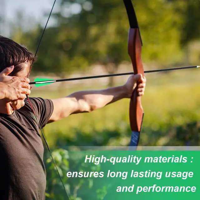 Alt view image 7 of 7 - 24 Pcs 31.5 Inch Arrows for Compound Bow Hunting Arrows Carbon Arrows with 3 Inch Plastic Arrow Feathers and Removable Tips 500-600 Spine Archery Target Arrows for Recurve Bow