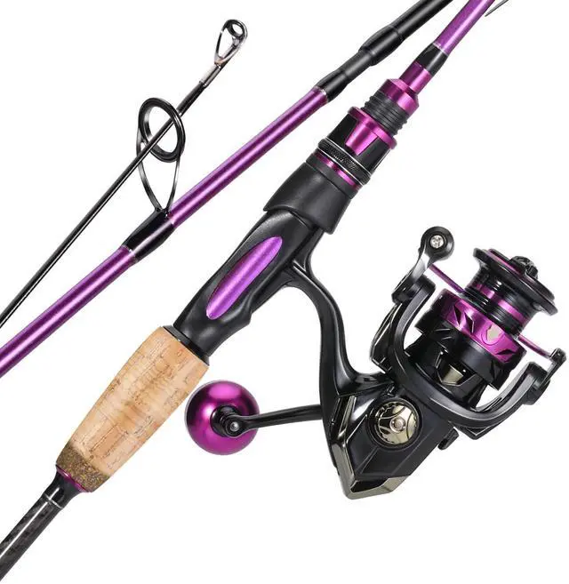 Main image of Spinning Combo, Medium Heavy Fishing Pole and 2000 Spinning Reel Set, Fishing Rod and Reel Commbo for Bass Fishing Tackle