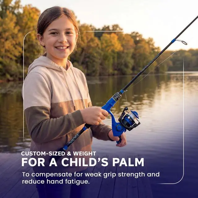 Alt view image 4 of 7 - Spinning Fishing Rod and Reel Combo Set with Tackle Box | Kids Fishing Pole | Carbon Fiber Telescopic Fishing Rod Kit | Spinning Reel for Travel Saltwater Freshwater Fishing Gear Kit