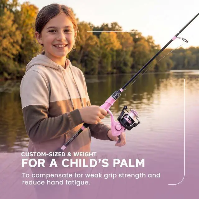 Alt view image 4 of 7 - Spinning Fishing Rod and Reel Combo Set with Tackle Box | Kids Fishing Pole | Carbon Fiber Telescopic Fishing Rod Kit | Spinning Reel for Travel Saltwater Freshwater Fishing Gear Kit