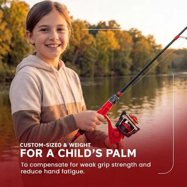 Alt view image 4 of 7 - Spinning Fishing Rod and Reel Combo Set with Tackle Box | Kids Fishing Pole | Carbon Fiber Telescopic Fishing Rod Kit | Spinning Reel for Travel Saltwater Freshwater Fishing Gear Kit