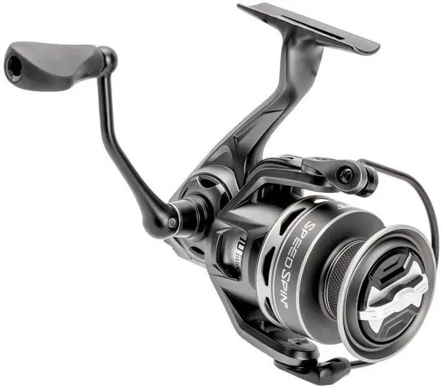 Main image of Speed Spin Spinning Fishing Reel, 8+1 Bearings, Graphite Frame and Sideplate, Solid Brass Speed Gears, Speed Lube, Multi-Disc Drag