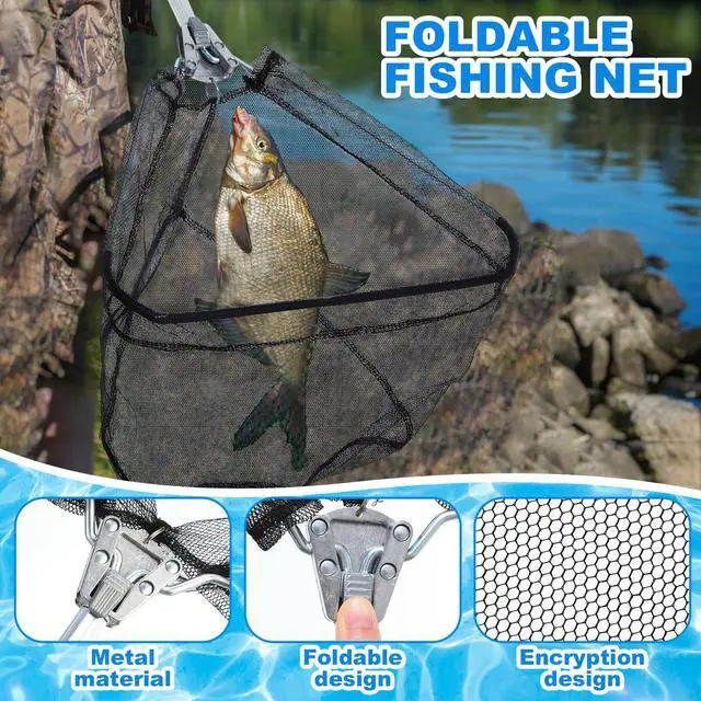 Alt view image 4 of 7 - 51 Pcs Fishing Rods Combo 6.89ft Telescopic Freshwater Pole Set with Plier Lip Gripper Lures Carrier Bag Pre Loaded Spinning Reel with Freshwater Rod Reel Kit Father Men Gift