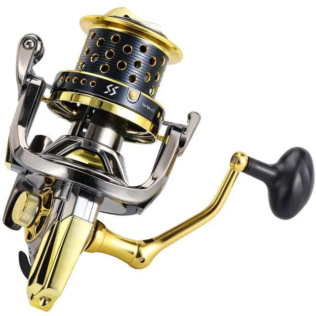 Alt view image 2 of 7 - Spinning Reels 10000 Series Surf Fishing Reels, Ultra Smooth Powerful with CNC Aluminum Spool, Inshore & Offshore Saltwater Fishing