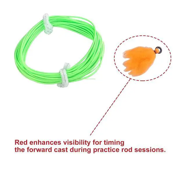 Alt view image 5 of 6 - 4'0'' Practice Fly Rod for Beginners Casting 3 Pieces Game Fly Fishing Rod