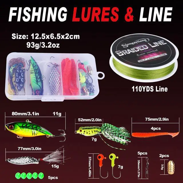 Alt view image 5 of 7 - Fishing Rod and Reel Combo 5.9FT Telescopic Carbon Fiber Fishing Pole with 12+1 BB Spinning Reel, Saltwater Freshwater Kit
