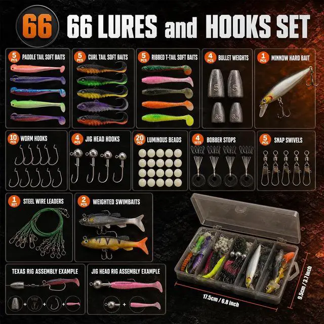 Alt view image 2 of 7 - Fishing Rod and Reel Combos, Telescopic Fishing Rod, 2PCS Spinning Reel Set with Carrier Bag, Freshwater Fishing Rod and Reel Combos Kits for Saltwater and Freshwater Fishing