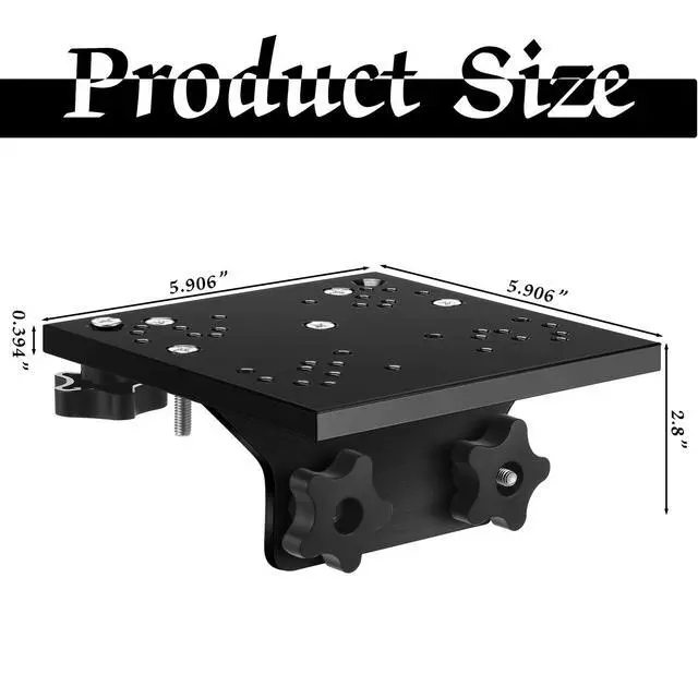 Alt view image 2 of 6 - Universal Aluminum Downrigger Bracket for 45/90 Degree Boat Track System Lund Sport Track Downrigger Mount Fishing Accessories