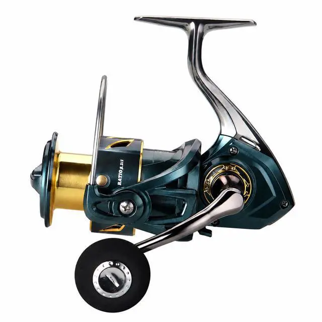 Alt view image 2 of 7 - Spinning Fishing Reel 33LBs Max Drag, 5.2:1 Gear Ratio, Water Resistant with 9+1 Corrosion-Resistant Bearings for Bass, Trout, Salmon Fishing