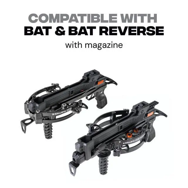 Alt view image 2 of 7 - 10.5" Crossbow Bolts Carbon Arrows, Half-Moon Nocks, OD 5.5mm for BAT Regular and Reverse with Magazine