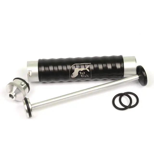 Alt view image 3 of 7 - Plastisol Injector Soft Plastic Fishing Lure Molds Injector DIY Soft Lure Making Tool (120ml/4oz Locking Nozzle)