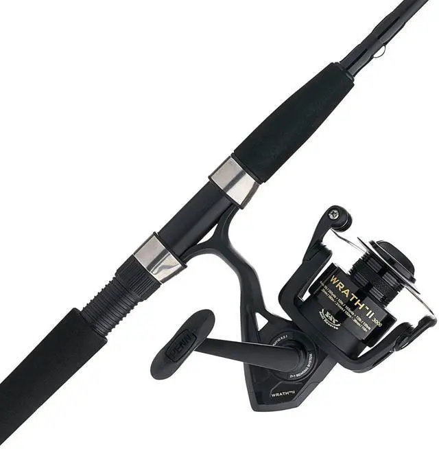 Main image of Wrath II Spinning Reel and Fishing Rod Combo