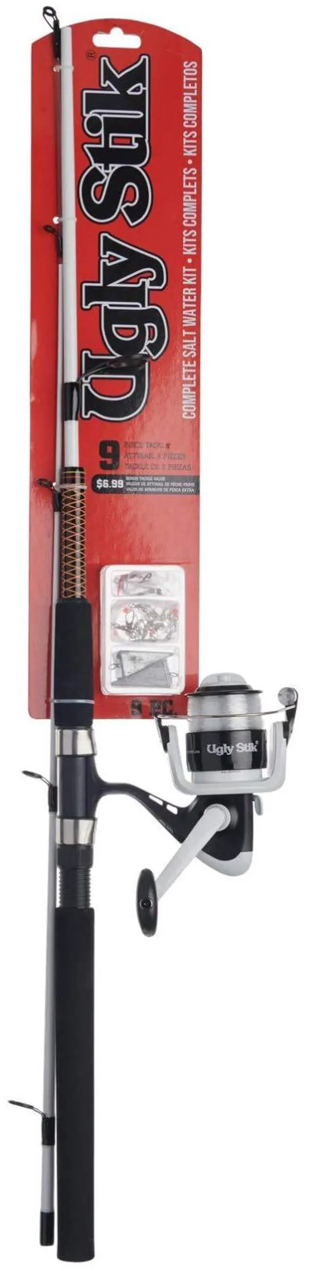 Main image of Complete Spincast Reel and Fishing Rod Kit