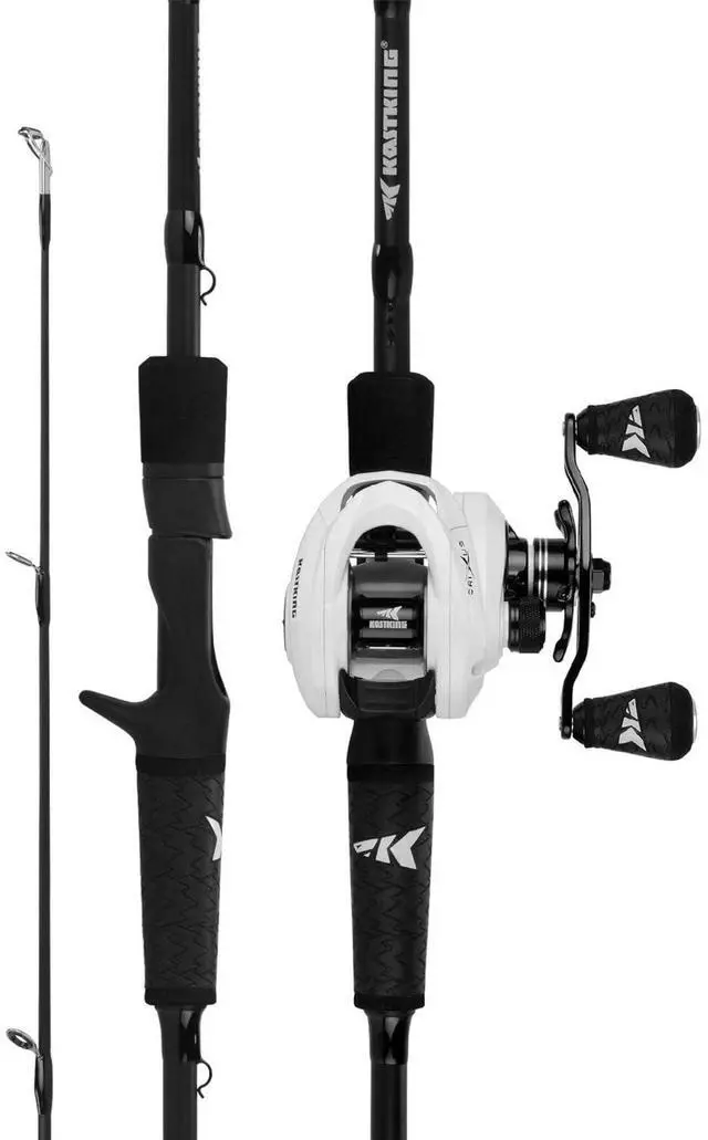 Main image of Crixus Fishing Rod and Reel Combo, High Performance Spinning & Baitcaster Combo, IM6 Graphite 2Pc Blanks, Zirconium Oxide Rings, SuperPolymer Handle, Lightweight Reel with Aluminum Spool