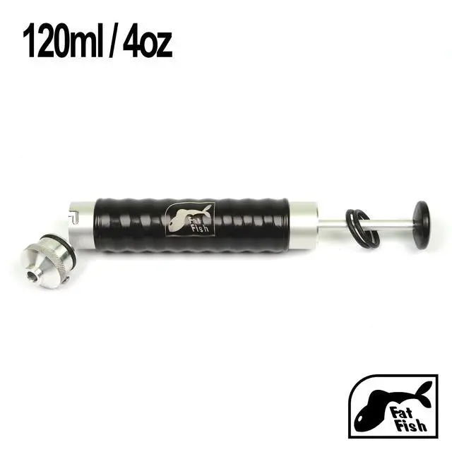 Alt view image 7 of 7 - Plastisol Injector Soft Plastic Fishing Lure Molds Injector DIY Soft Lure Making Tool (120ml/4oz Locking Nozzle)