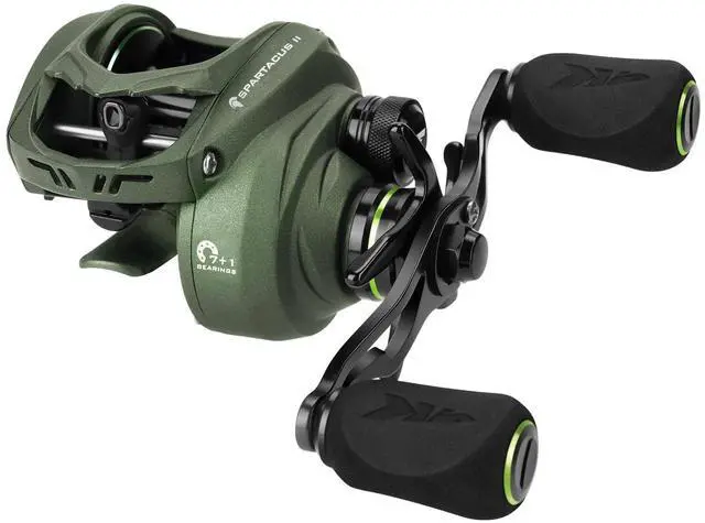 Main image of Spartacus II Baitcasting Fishing Reel, 6oz Ultralight Baitcaster Reel, Super Smooth with 17.6 LB Carbon Fiber Drag, 7.2:1 Gear Ratio, 39mm Palm Perfect Lower Profile Design