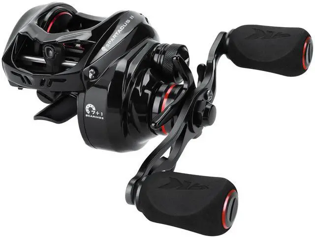 Main image of Spartacus II Baitcasting Fishing Reel, 6oz Ultralight Baitcaster Reel, Super Smooth with 17.6 LB Carbon Fiber Drag, 7.2:1 Gear Ratio, 39mm Palm Perfect Lower Profile Design