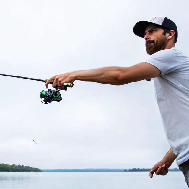 Alt view image 7 of 7 - Viper X Spinning Reels, Carbon Fiber 33LBs Max Drag, 10+1 Shielded BB, Saltwater Freshwater Spinning Fishing Reel, 5.2:1/6.2:1