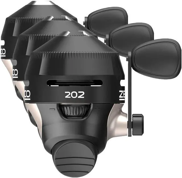 Main image of 202 Spincast Fishing Reel, Right-Hand Retrieve, Durable All-Metal Gears, Stainless Steel Pick-up Pin, Pre-Spooled with 10-Pound Fishing Line