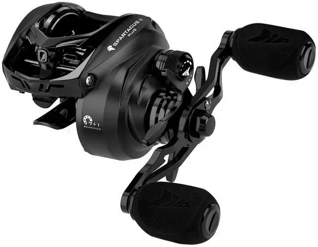 Main image of Spartacus II Plus Baitcasting Reel, DualBalance Magnetic Braking System, 8.0:1 High-Speed Gear Ratio, Ultralight 6 oz, 7+1 MaxiDur Double-Shielded Ball Bearings, Fishing Reels