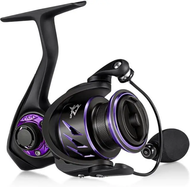 Main image of Viper X Spinning Reels, Carbon Fiber 33LBs Max Drag, 10+1 Shielded BB, Saltwater Freshwater Spinning Fishing Reel, 5.2:1/6.2:1