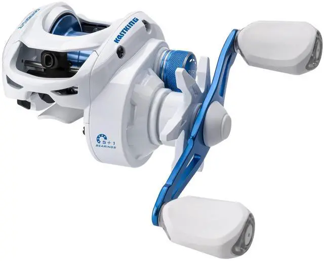 Main image of Centron Lite Baitcasting Fishing Reel Lightweight, Glass Fiber Infused Nylon Frame 7.6 OZ 5 + 1 Anti-Reverse Ball Bearings, 7.1:1 High-Speed Gear Ratio Fishing Reel with Compact Design