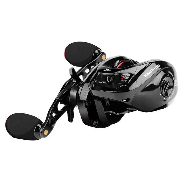 Alt view image 2 of 7 - Royale Legend II Baitcasting Reels, New Compact Design Baitcaster Fishing Reel, 17.64LB Carbon Fiber Drag, Cross-Fire 8 Magnet Braking System, Available in 5.4:1 and 7.2:1