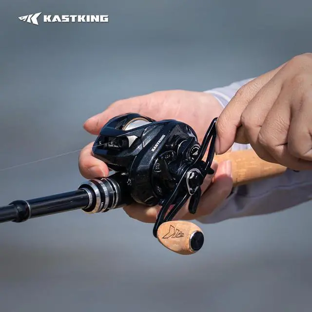 Alt view image 2 of 7 - MegaTron Baitcasting Reels, High Capacity or High Speed Low Profile Casting Reel, 7+1 Double Shielded Stainless Steel BB, 8-Button Magnetic Brakes, Powerful Drag, Freshwater & Inshore Fishing