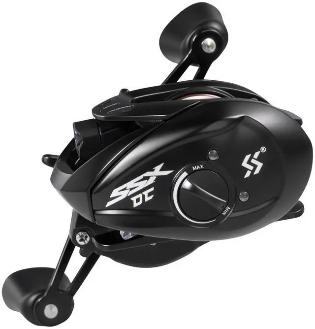 Main image of Baitcasting Reel with Digital Anti-Backlash Control - Smart Computer Braking System, 7.2:1 Gear Ratio, 18.5LB Max Drag-Easy Casting Baitcaster for Beginners & Bass Anglers