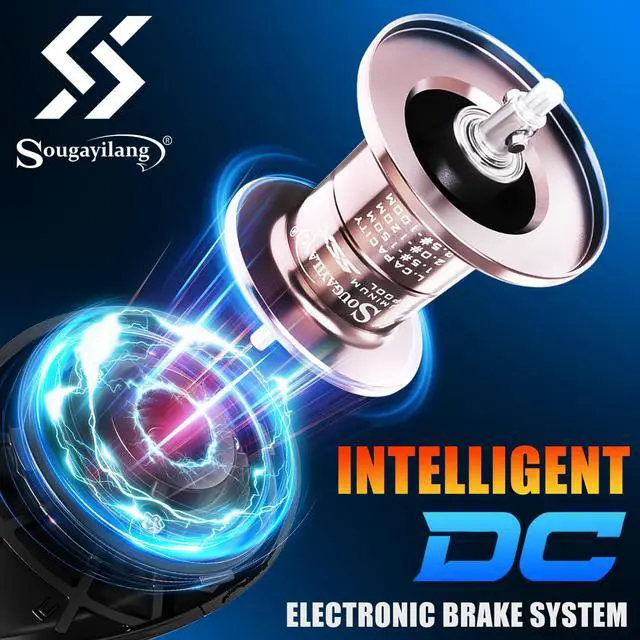 Alt view image 5 of 7 - Baitcasting Reel with Digital Anti-Backlash Control - Smart Computer Braking System, 7.2:1 Gear Ratio, 18.5LB Max Drag-Easy Casting Baitcaster for Beginners & Bass Anglers
