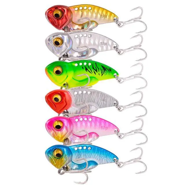 Alt view image 4 of 7 - Fishing Lures Kit Mixed Including Minnow Popper Crank Baits with Hooks for Saltwater Freshwater Trout Bass Salmon Fishing