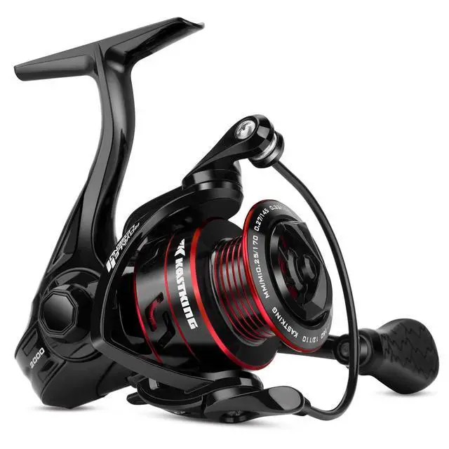 Main image of Royale Legend Fishing Reel - 5.2:1/6.2:1 Gear Ratio Spinning Reel, Up to 22 Lbs of Carbon Drag, 5+1/7+1 Stainless Steel Ball Bearings, Graphite Frame, Asymmetric Spinning Reel Rotor Design