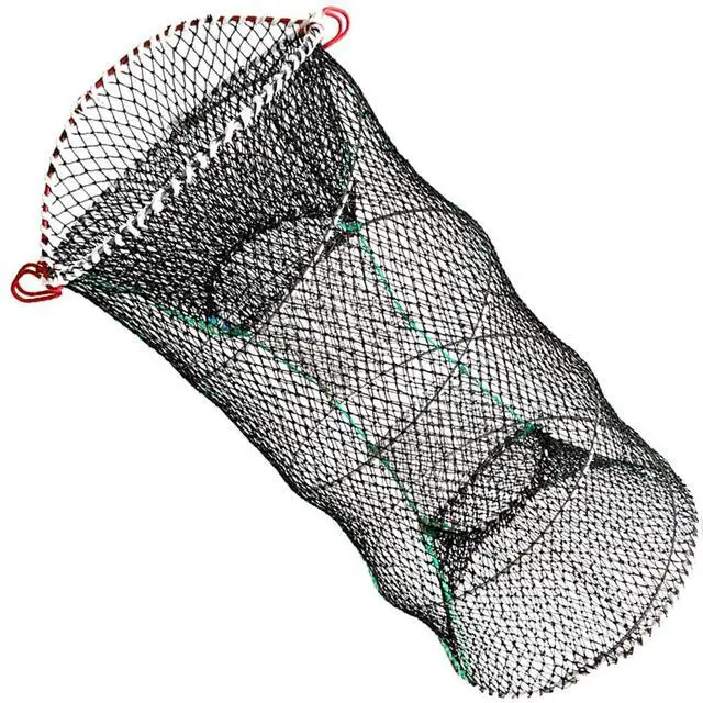 Main image of Crab Trap Bait Lobster Crawfish Shrimp Portable Folded Cast Net Magic Collapsible Fishing Traps Nets Accessories for Blue Crabs