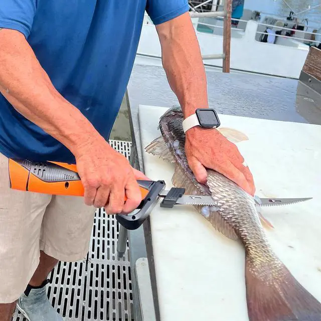 Alt view image 2 of 7 - Speed Demon Pro Lithium-ion Electric Fillet Knife - Cordless Rechargeable Fishing Knife with 2 Blades, High Torque Motor with Extended Battery Life, Ergonomic Handle and Custom Carry Case