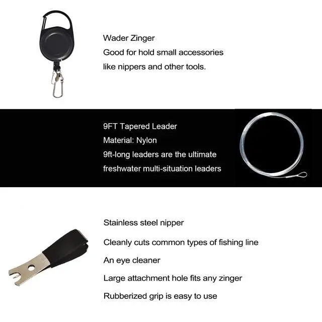 Alt view image 4 of 6 - Aventik Extreme Fly Fishing Combo Kit 0/1/2/3/4/5/6 Weight Starter Fly Fishing Rod and Reel Kit Outfit with One Travel Case
